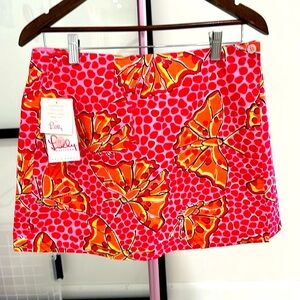 Lilly Pulitzer WHITE LABEL - NEVER WORN wrap skirt Style name - SUZIE size 8